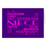 Best & Greastest Nieces Birthdays : Qualities Greeting Cards