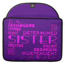 Best & Greastest Sisters Birthdays : Qualities MacBook Pro Sleeves