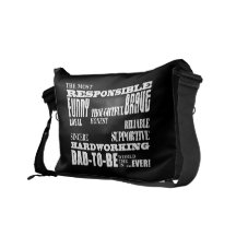 Best Greatest Future Fathers Dads to Be Qualities Messenger Bag