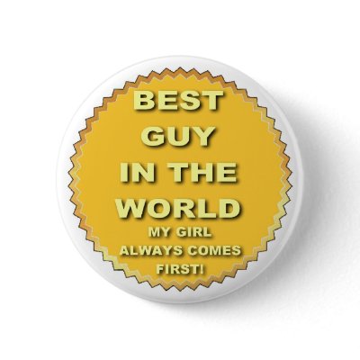 Best Guy In The World Button by mrmorphic