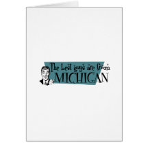 Best Guys are from Michigan Card