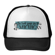 Best Guys are from Michigan Mesh Hat