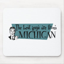 Best Guys are from Michigan Mouse Pad