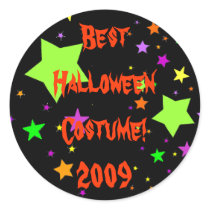Best Halloween Costume! 2009 stickers by SherryHolderHunt Best Halloween Costume! 2009 stickers