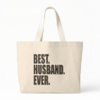 Best. Husband. Ever. Jumbo Tote Bag
