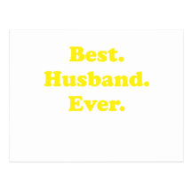 Best Husband Ever Post Card