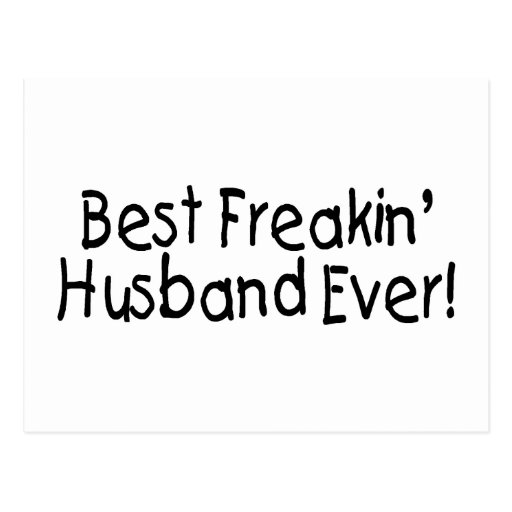Best Husband Ever Postcard Zazzle