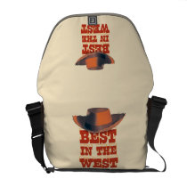 Best in the West Courier Bag at Zazzle