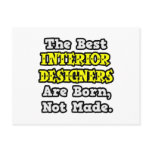 Best Interior Designers Are Born, Not Made Postcard