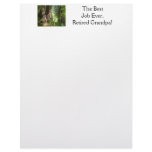 Best Job Ever Retired Grandpa Letterhead Redwoods