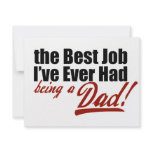 Best Job I've Ever Had... Being a Dad Invites