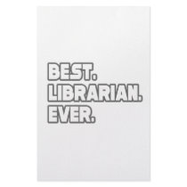 Best Librarian Ever Customized Stationery