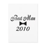 Best Man 2010 (Bowtie) Postcard