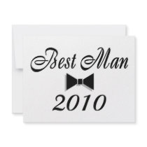 Best Man 2010 invitations by TeeZazzle Best Man 2010 invitations