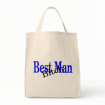 Best Man Bitch Tote Bags