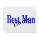 4.25x5.5 - Best Man Bitch