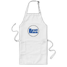 Best Man Blue Apron