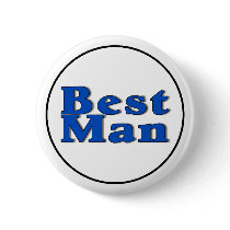 Best Man (Blue) Pins