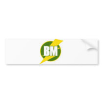 Best Man (BM) bumper stickers