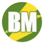 Best Man (BM) Sticker