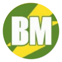 Best Man (BM) Sticker