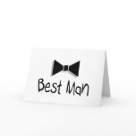 Best Man (Bow Tie 1) cards