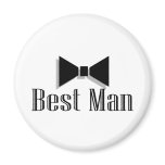 Best Man (Bow Tie 2) Magnet