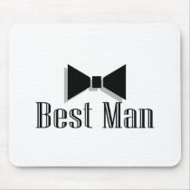 Best Man (Bow Tie 2) mousepads
