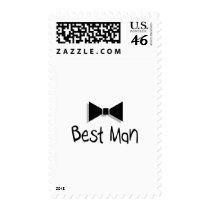 Best Man (Bow Tie ) Postage Stamps