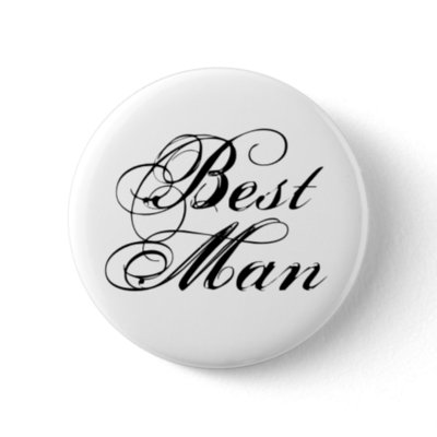 Best Man Button