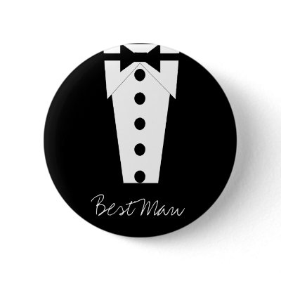 Best Man Button