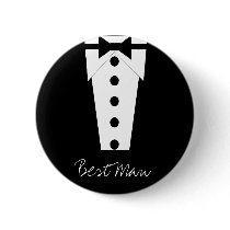 Best Man Button