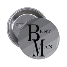 Best Man Button