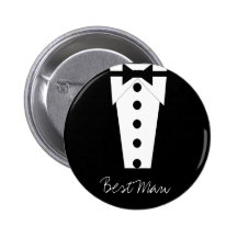 Best Man Button