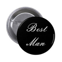 Best Man Button