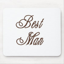 Best Man Classy Browns mousepads by weddingsareus Best Man Classy Browns mousepads