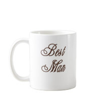 Best Man Classy Browns Mugs