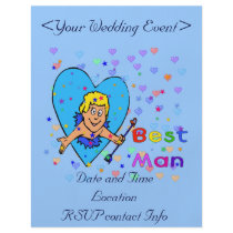 Best Man Cupid Full Color Flyer