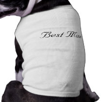 "Best Man" Dog tee pet clothing by weddingwidgets "Best Man" Dog tee pet clothing