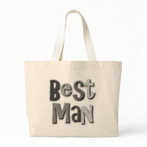 Best Man Gray Bag