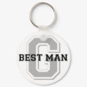 Best Man Groom Cheer keychains
