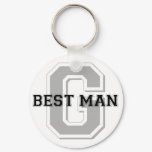 Best Man Groom Cheer keychains by TeeShirtsTShirts Best Man Groom Cheer keychains
