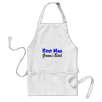 Best Man Grooms Bitch Apron