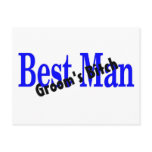Best Man Grooms Bitch Postcards