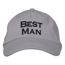 Best Man Hat embroidered hats