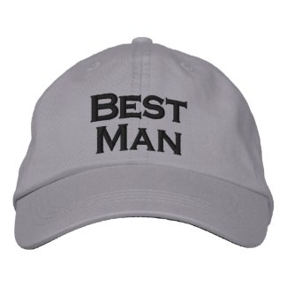 Best Man Hat embroideredhat