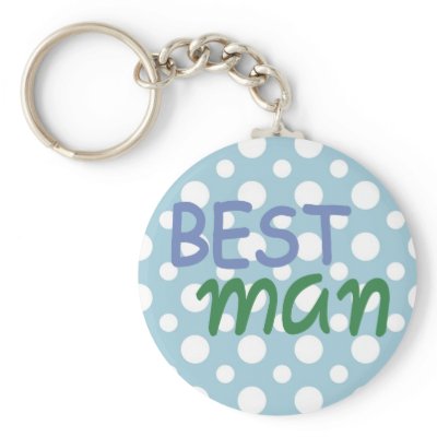 Best Man Keychain