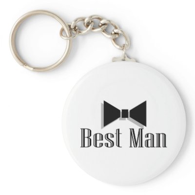 Best Man Key Chain