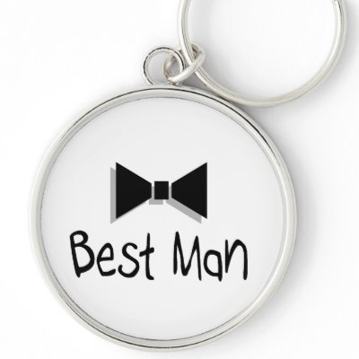 Best Man Key Chains