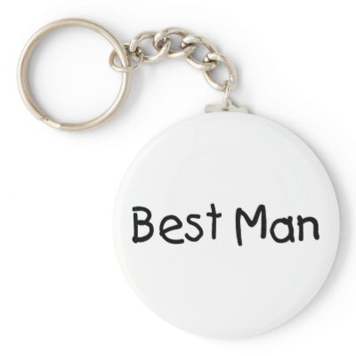 Best Man Keychain